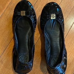 Tory Burch patent flats